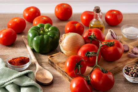 Tomates et épices
