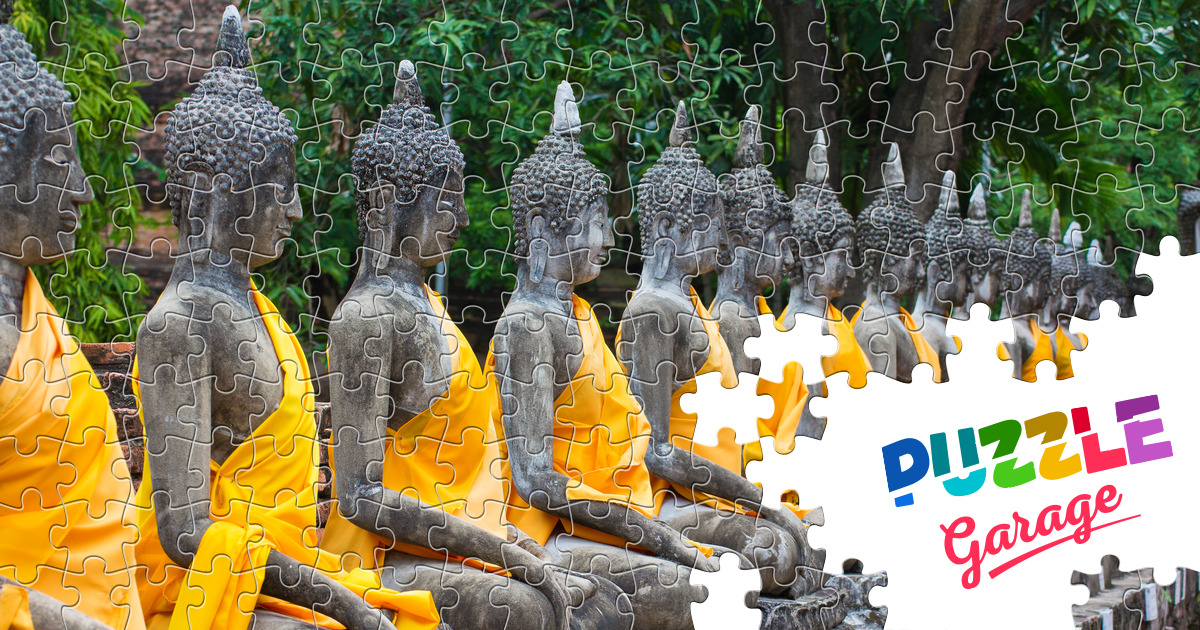 Old temple Jigsaw Puzzle (Countries, Thailand) Puzzle Garage