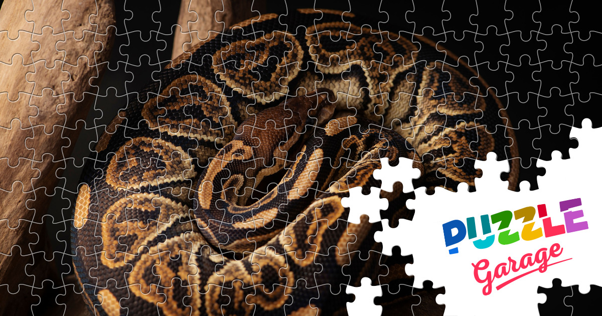 Royal python Jigsaw Puzzle (Animals, Reptiles) | Puzzle Garage