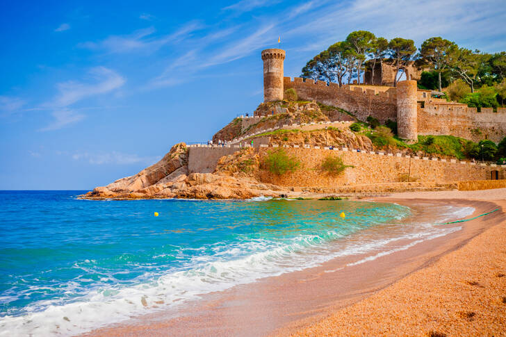 Fortress of Tossa de Mar, Spain