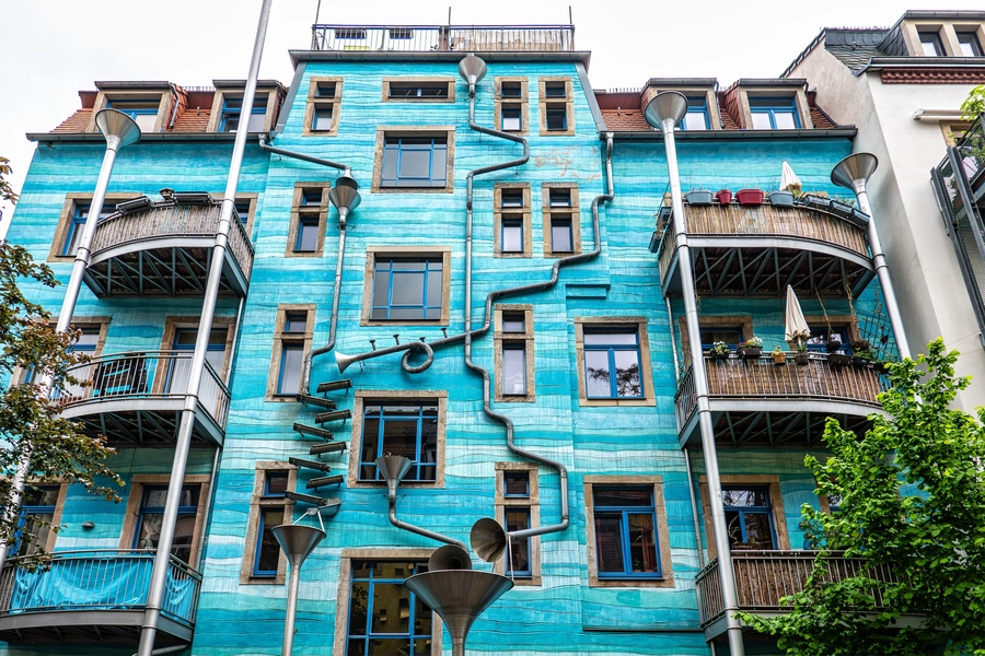 Kunsthofpassage, Dresda