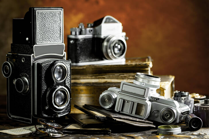 Old cameras