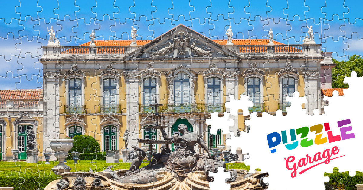 National Palace of Queluz Jigsaw Puzzle (Countries, Portugal) | Puzzle ...