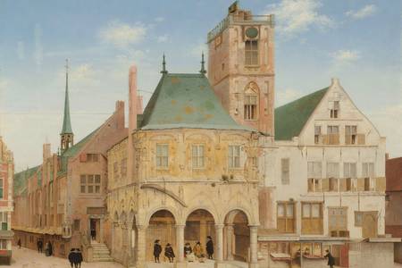 Pieter Jansz Saenredam: "A antiga prefeitura de Amsterdã"