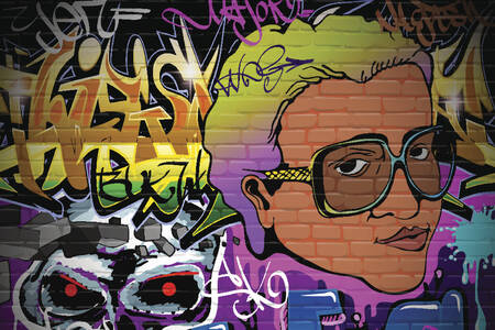 Parede de grafite