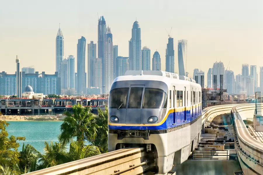 Tren på monorail