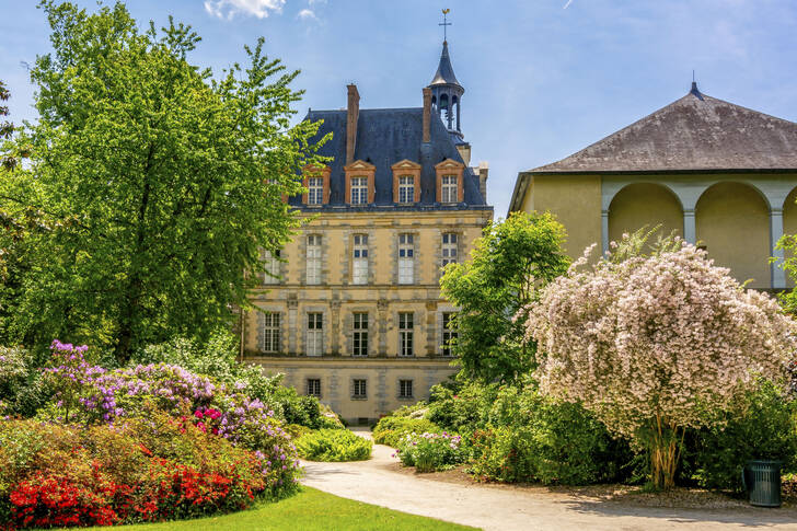 Slottet Fontainebleau i Frankrig
