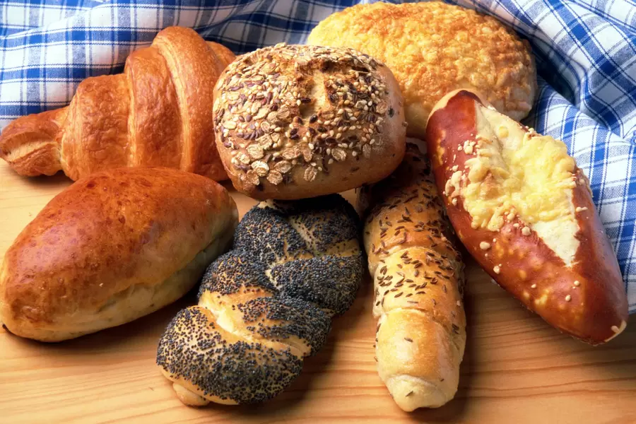 Pains de boulangerie
