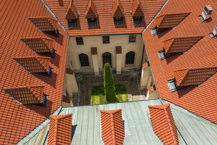 Roof in Benedictine Abbey