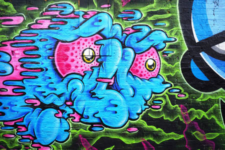 Graffiti i Shoreditch