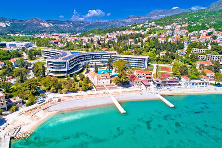Vista dell'hotel Sheraton Dubrovnik Riviera