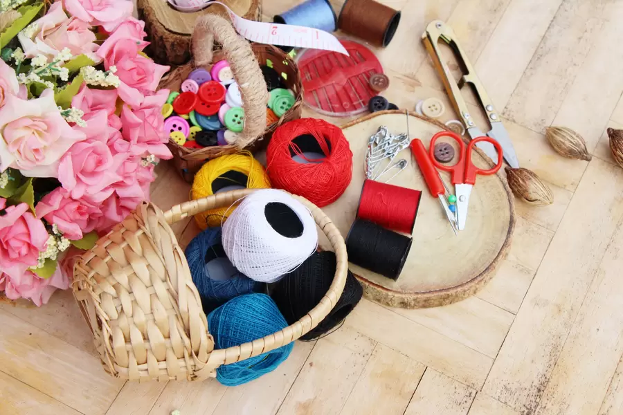 Accessoires en bloemen naaien