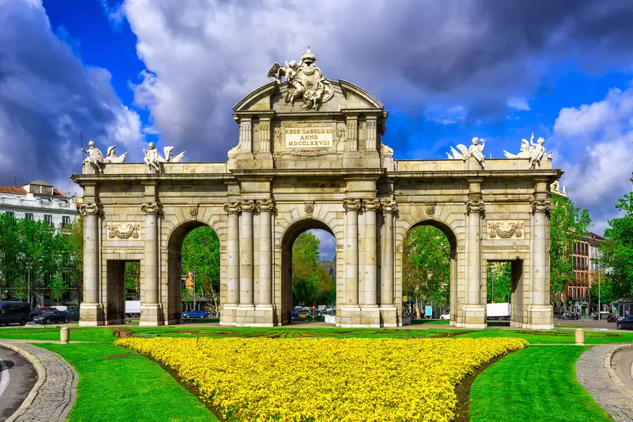 Puerta de Alcalá in Madrid