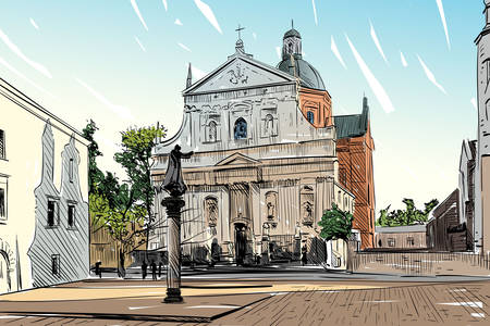 Церква Петра та Павла у Кракові
