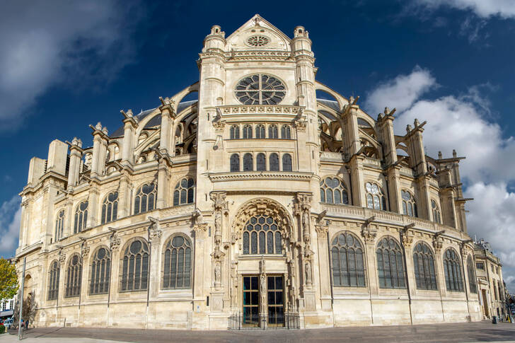 Saint Eustache-kirken i Paris