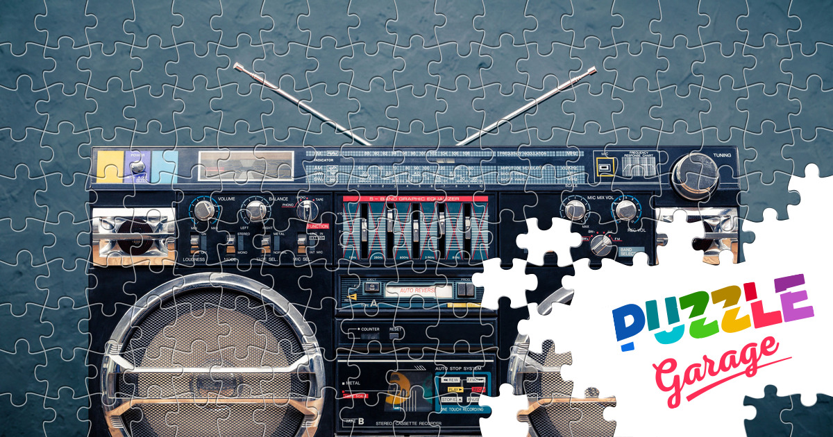 Cassette recorder Jigsaw Puzzle (History, Retro) Puzzle Garage