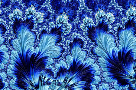 Blue patterns