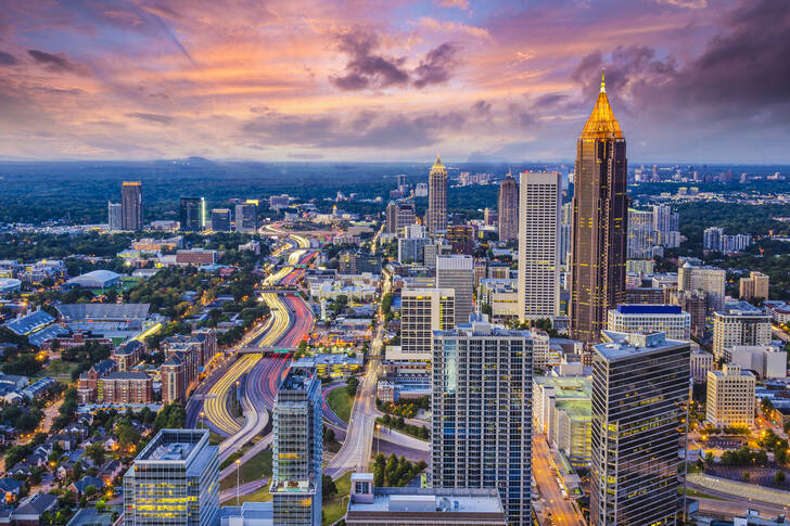 Stadt Atlanta, USA