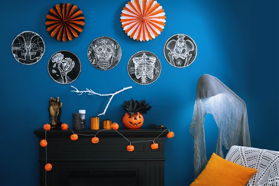 Interieur voor Halloween