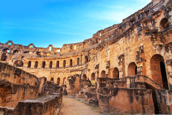 Anfiteatro en El Djem