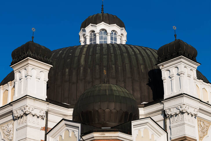 Kopule Sofijské synagogy