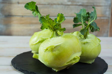 Kohlrabi laual