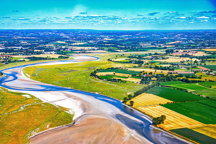 Bay of Mont Saint-Michel and Granville