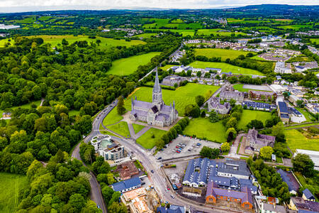 Pohľad zhora na mesto Killarney