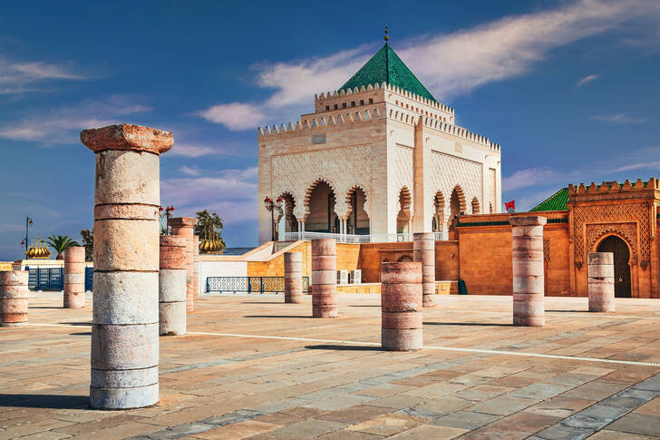 Mausoleum of Mohammed V in Rabat