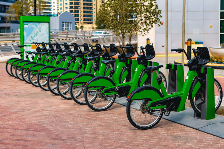 Stadträder in Dubai