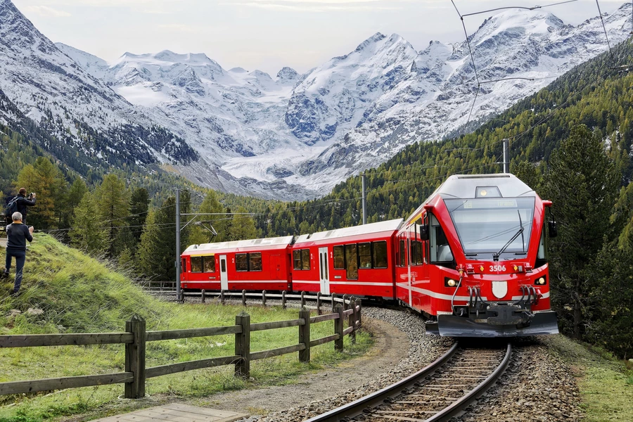Drücke dich in den Schweizer Alpen aus