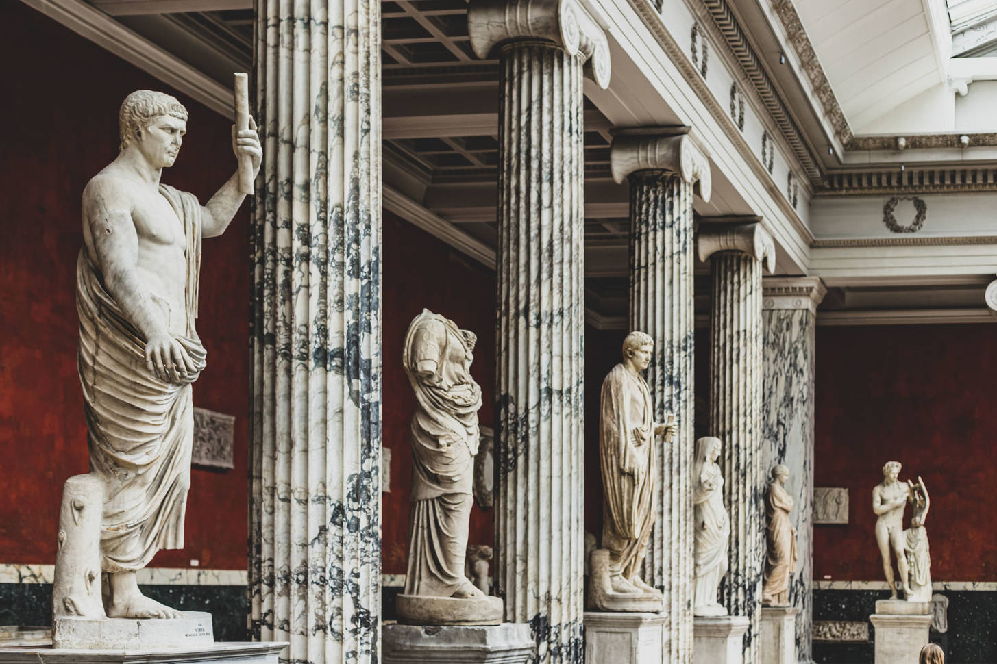 Hall with sculptures in the Carlsberg Glyptotek Jigsaw Puzzle (Countries, Denmark) Puzzle Garage