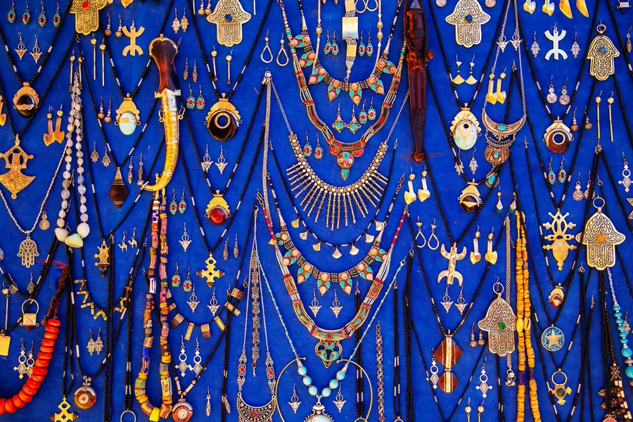 Bijoux faits main au Maroc