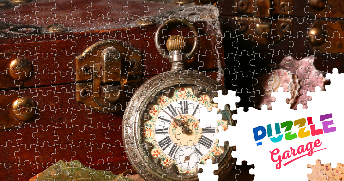Antique clock Jigsaw Puzzle (History, Antique) Puzzle Garage
