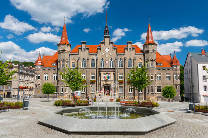 City Hall in Walbrzych