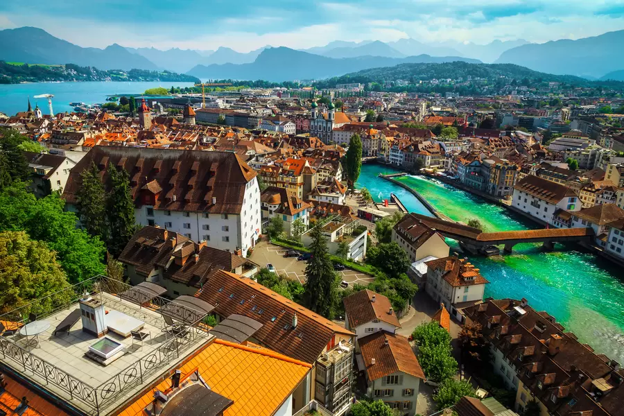 Luzern ilmasta katsottuna