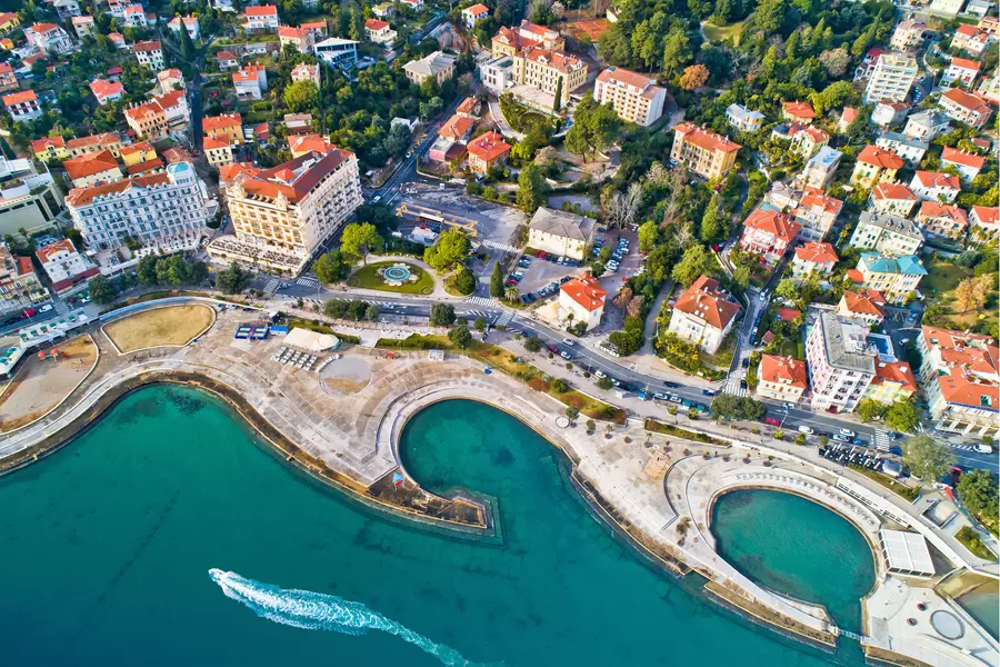 Slatina-strand in Opatija
