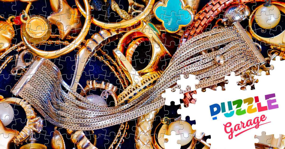 Jewelry close up Jigsaw Puzzle (Stuff, Jewellery) Puzzle Garage