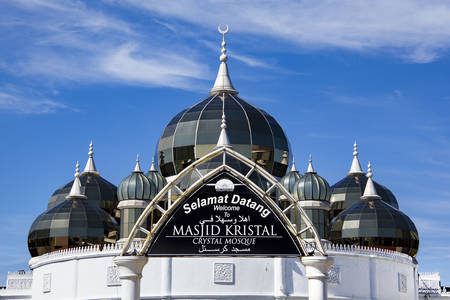 Kristallmoschee in Kuala Terengganu