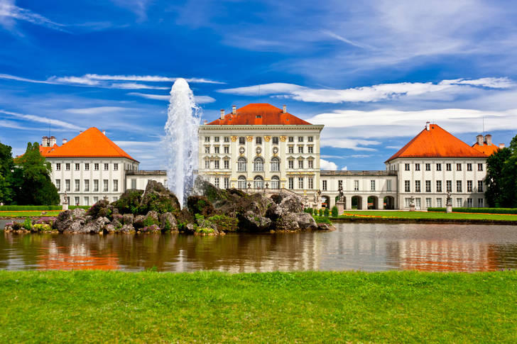 Nymphenburg castle in Munich