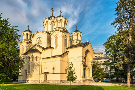 Kirche der Heiligen Kyrill und Method in Ljubljana