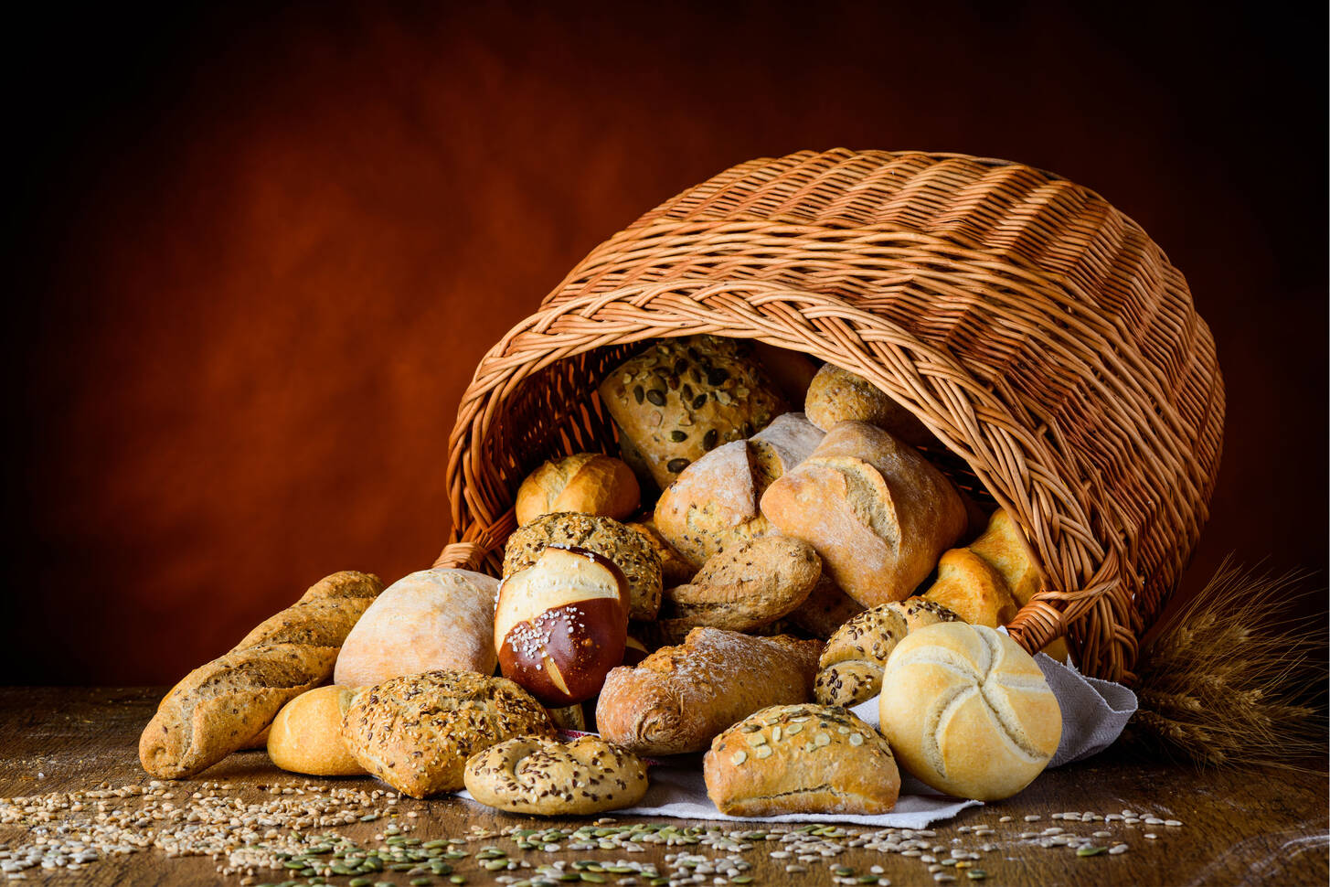 Basket with buns Jigsaw Puzzle (Home, Food) | Puzzle Garage