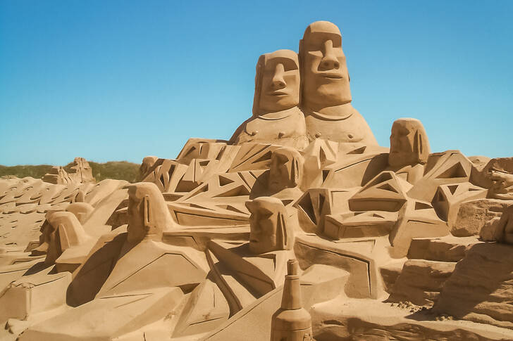 Sculptures de sable