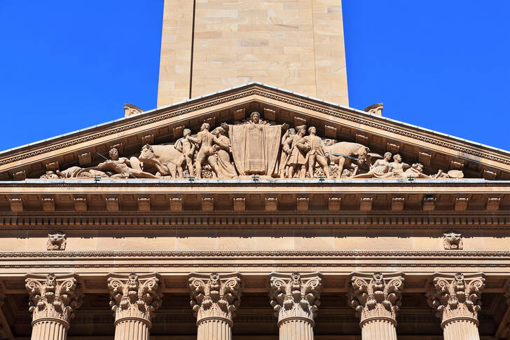 Facade of Brisbane City Hall