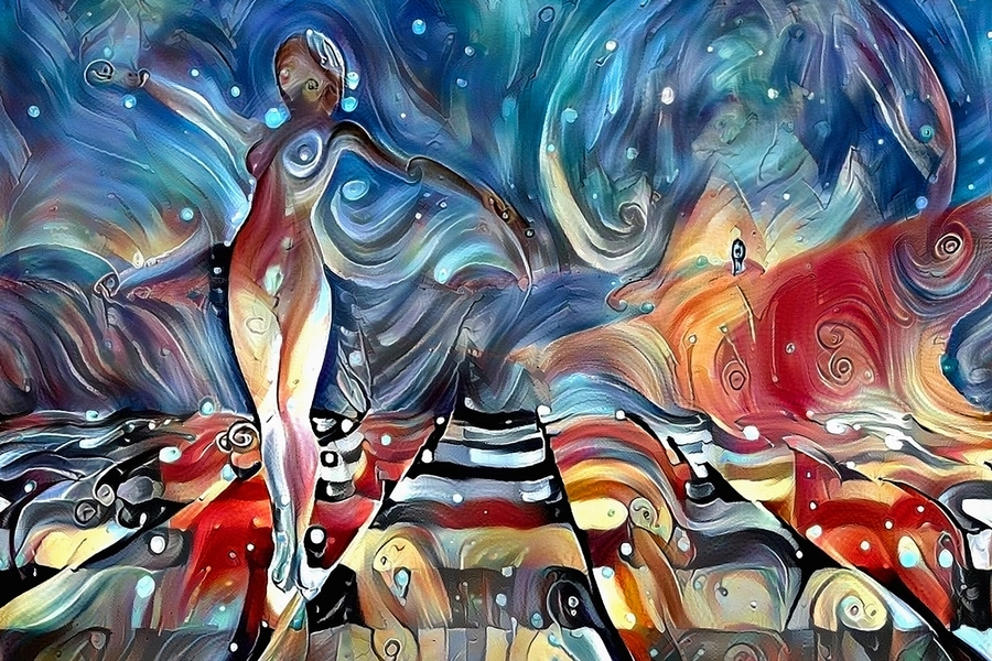 Chica abstracta