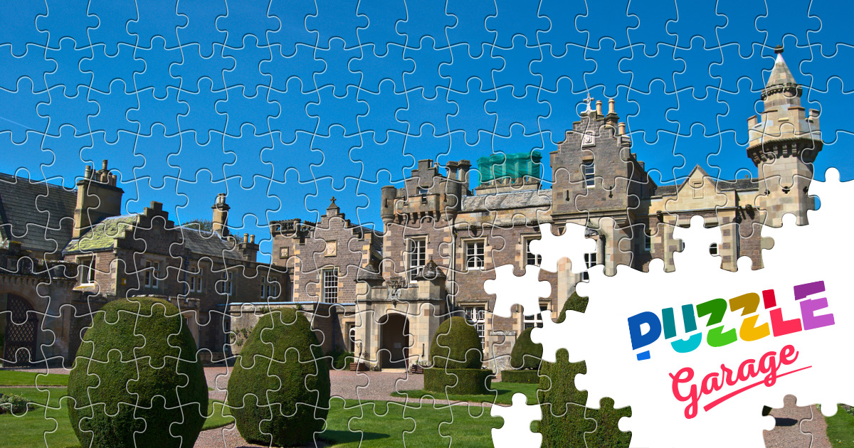 Abbotsford Estate Jigsaw Puzzle (Countries, Great Britain) Puzzle Garage