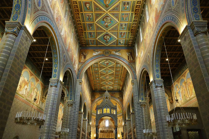 The architecture of the Cathedral of Saints Peter and Paul