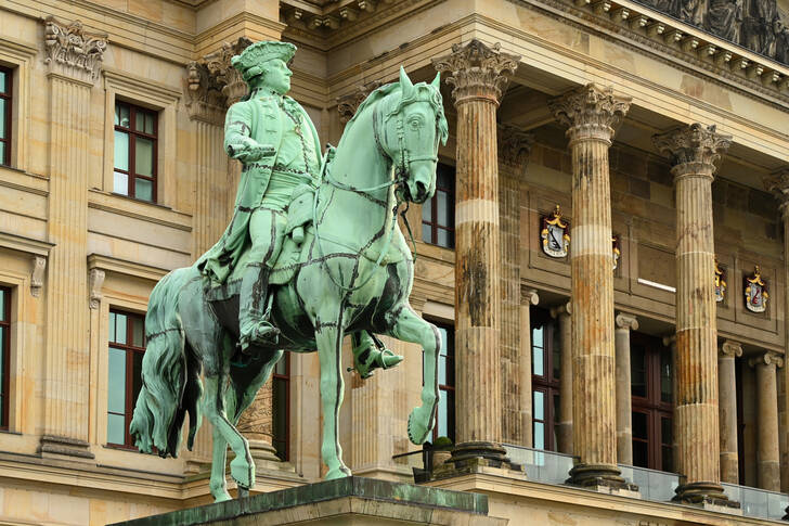 Sculpture of Karl Wilhelm Ferdinand, Braunschweig