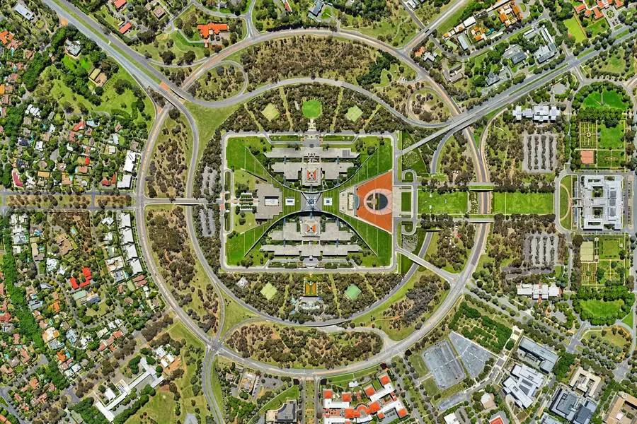 Interesante vista de la ciudad