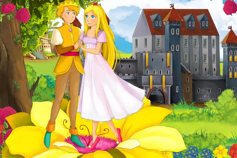 Prins och prinsessa